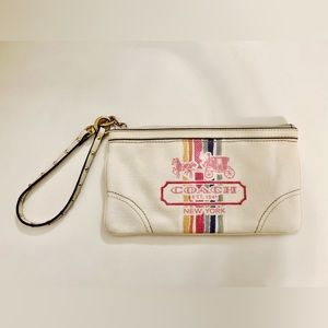 Coach wristlet wallets for women